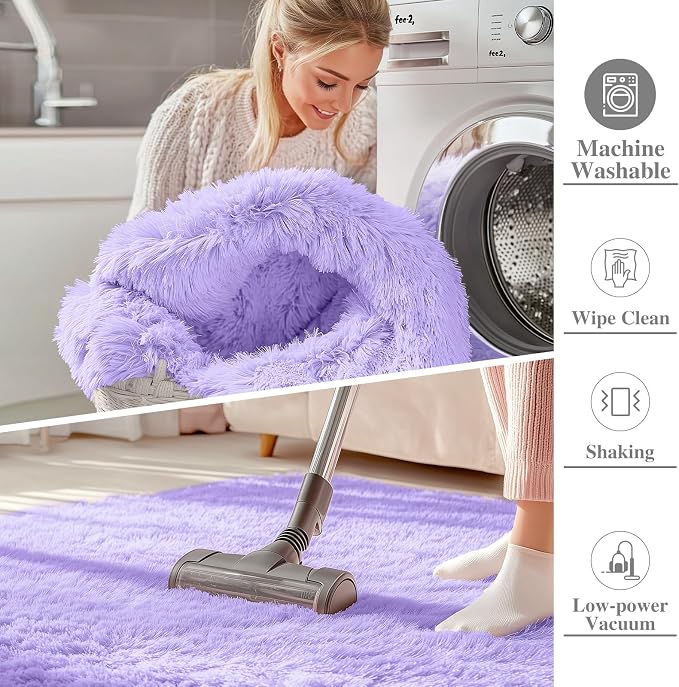 OLANLY 2x5 Machine Washable Runner Rugs - Image 2