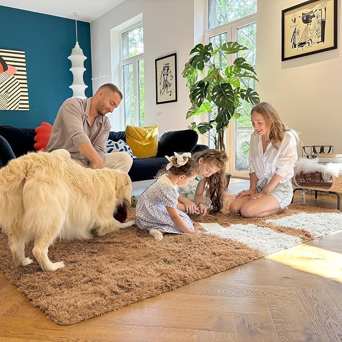 OLANLY 8x10 Machine Washable Large Area Rugs - Image 7