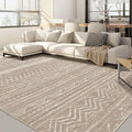Nakagishi Area Rug 6x9 Living Room: Washable Boho Large Neutral Soft Farmhouse by NakagishiAreaRug