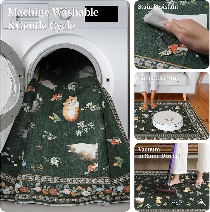 2x12 Washable Hallway Runner Rug - Image 7