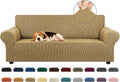 KEKUOU Stretch Sofa Cover Slipcover ，Couch Covers by KEKUOU