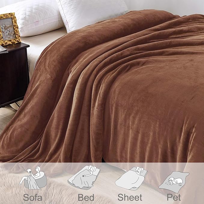 Exclusivo Mezcla Soft Fleece Blanket Queen Size - Image 5