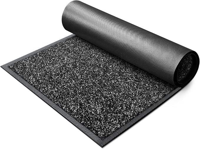 Super Absorbent Front Door Mat, 29.5" x 17", Non-Slip Washable Indoor Doormats by Mibao