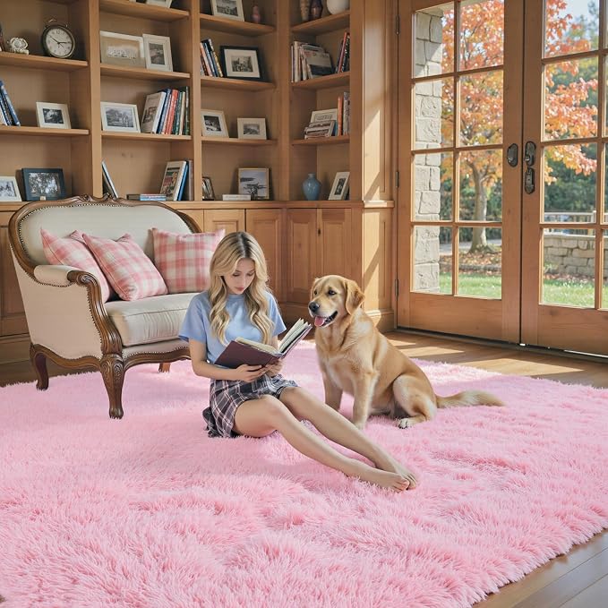 3x5 Rug, Bedside Preppy Dorm Area Rug, College Essentials Small Carpets - Image 5