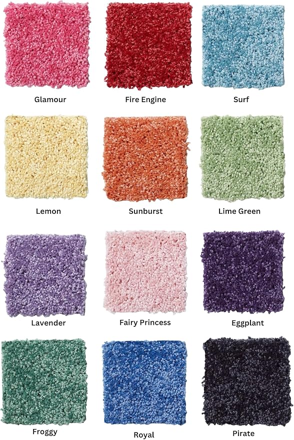 KOECKRITZ Soft and Colorful Kids Classroom Area Rugs (Passes Flammability Pill Test) Many Sizes and Bright Colors to Select from (8' x 8', Pirate)