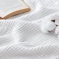 Bedsure 100% Cotton Muslin Throw Blanket Large 50x70 Inches by Unknown