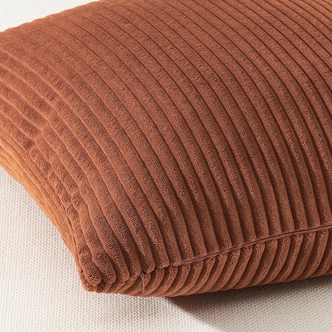 Topfinel Decorative Rust Throw Pillow Covers Cushion Cases - Image 3