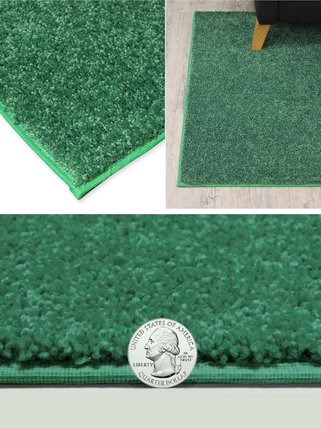 KOECKRITZ Soft and Colorful Kids Classroom Area Rugs (Passes Flammability Pill Test) Many Sizes and Bright Colors to Select from (10' Round, Froggy)