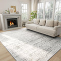 6x9 Area Rugs Washable Rug: Anti-Skid Abstract Modern Living Room Rug Soft Thin by Crority