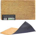 Ecomills Coco Coir Doormat, 36 x 96 in, Vinyl Backing by Ecomills