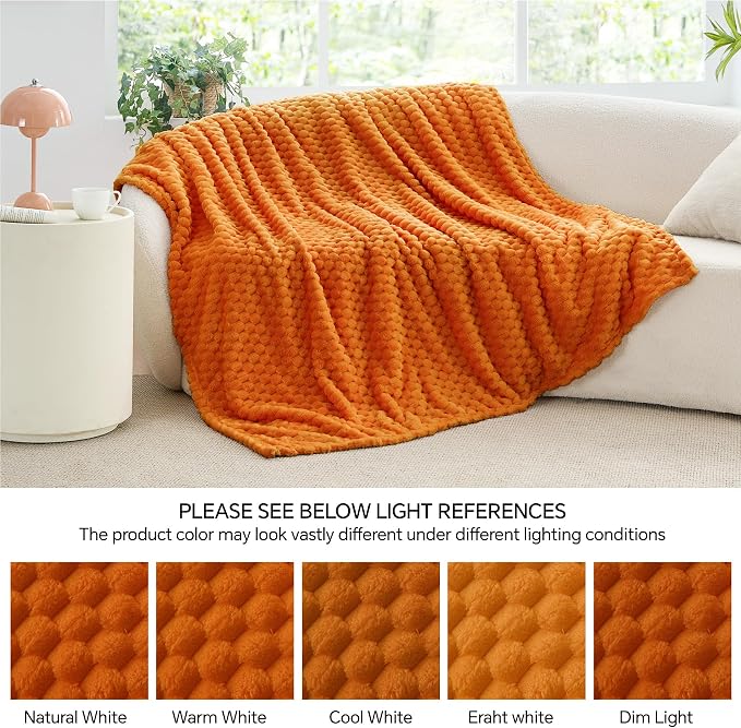 BEDELITE Fall Blanket for Couch, Soft Autumn Gifts for Women, 60*80 | 3D - Image 6
