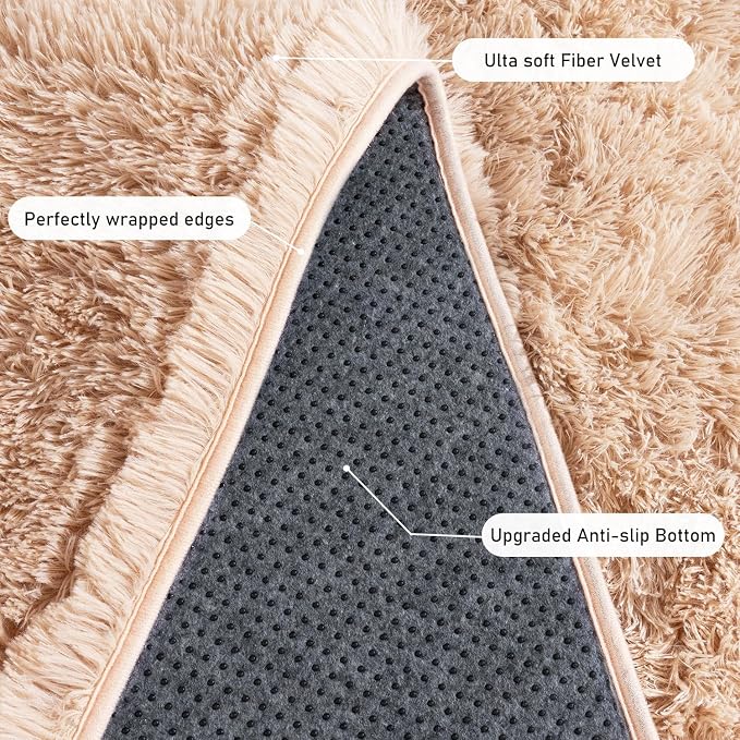 8x10 Area Rug for Living Room, Ultra Soft Large Shag Rug for Bedroom, Upgrade - Image 5