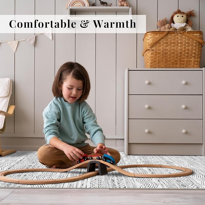 3x7 Washable Hallway Runner Rug - Image 3