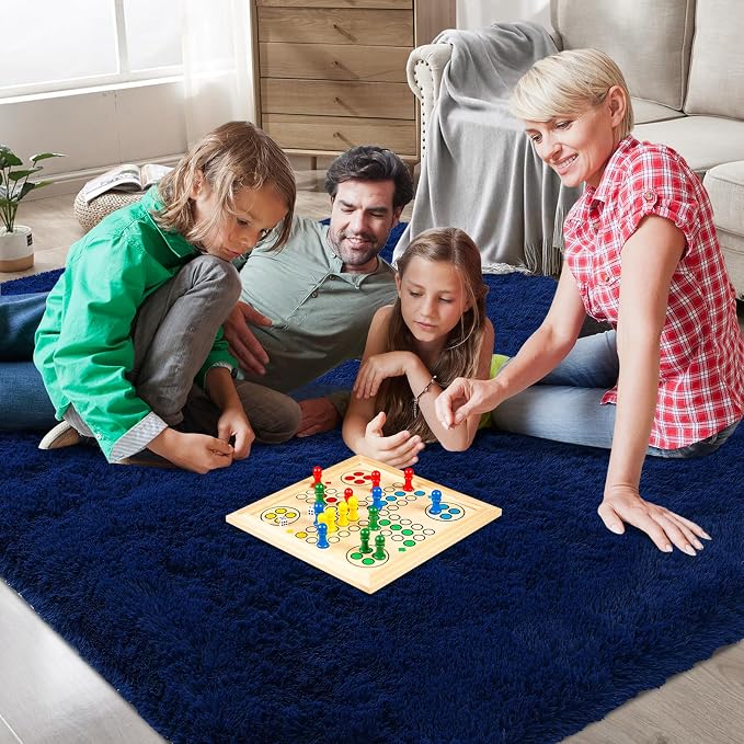Shag Area Rugs for Bedroom Living Room, 4X6 Ultra Soft Fluffy Area Rugs for Dorm - Image 2