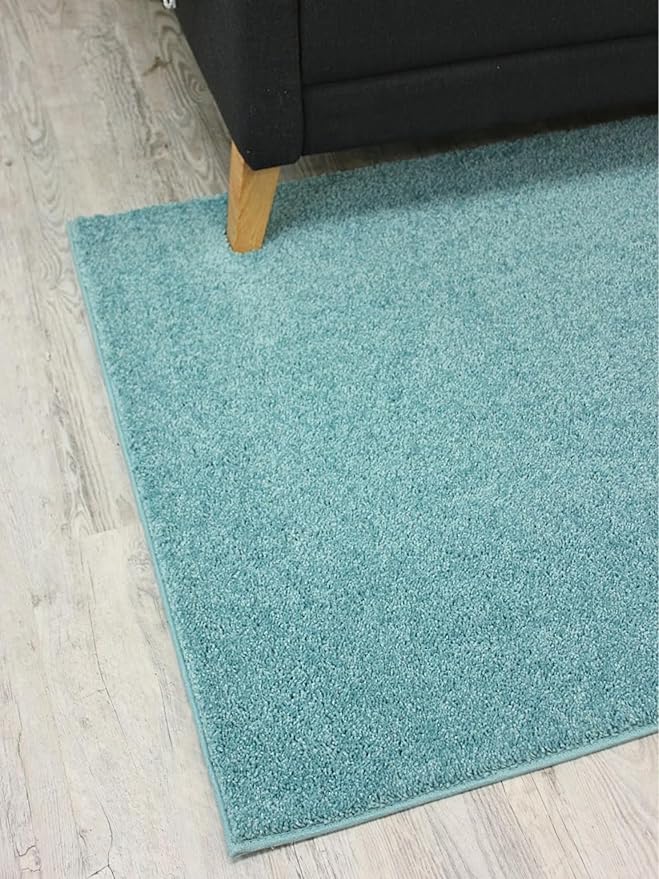 KOECKRITZ Soft and Colorful Kids Classroom Area Rugs (Passes Flammability Pill Test) Many Sizes and Bright Colors to Select from (5' x 7', Surf)