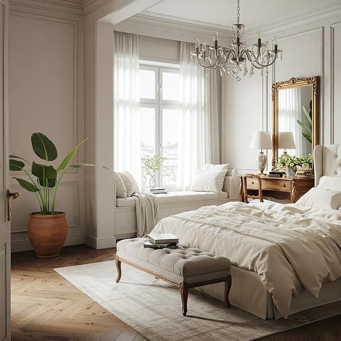 Worth Garden Artificial Bird of Paradise Plant 3.8ft, Set of 2 Faux Tropical Trees for Living Room and Office Décor, 45in Realistic Greenery for Indoor and Outdoor Spaces