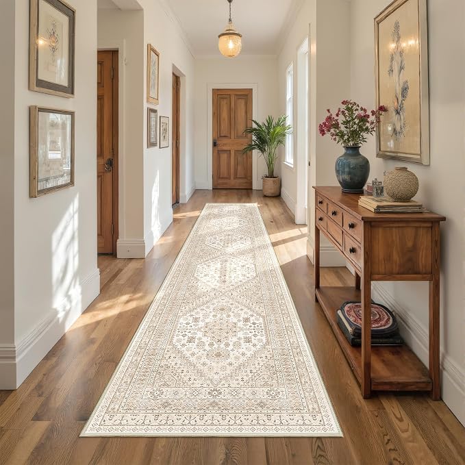 Hallway Runner Rug 2x12, Extra Long Washable Runner Rugs - Image 5