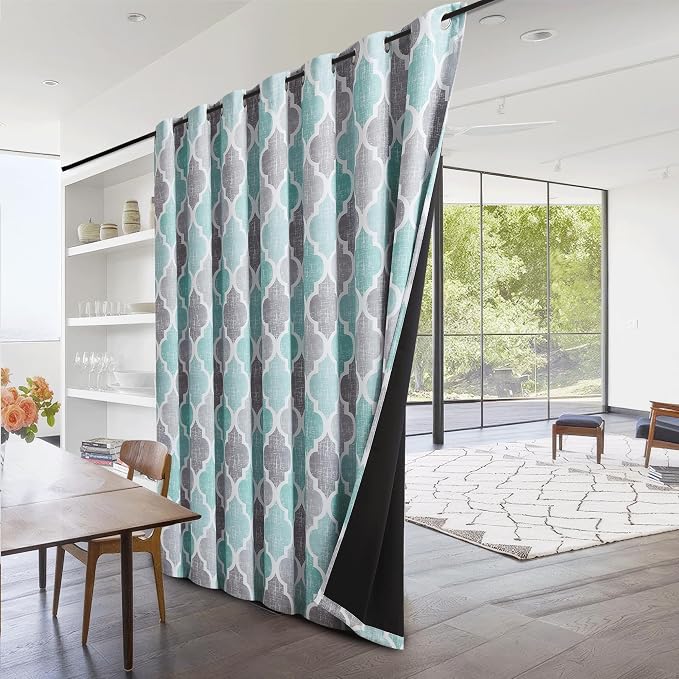 Beauoop 100% Blackout Curtains 96 Inches Long - Image 3