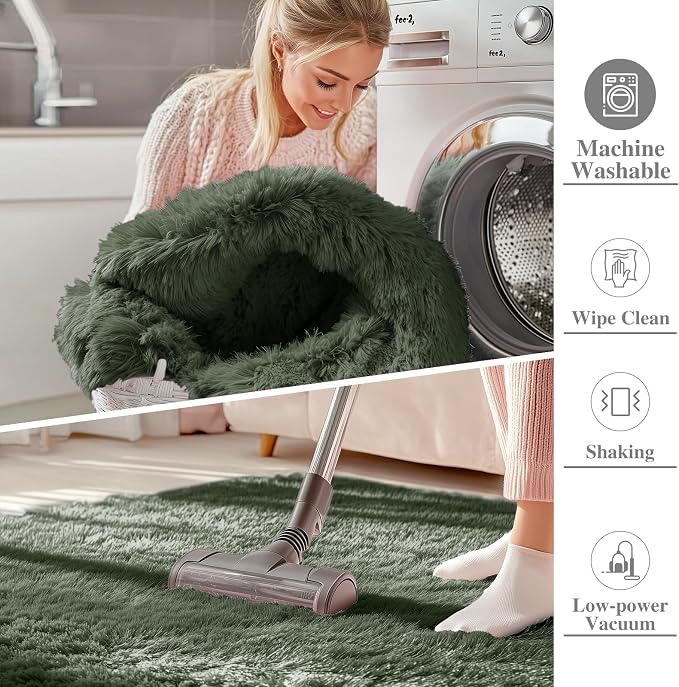 OLANLY 5x8 Machine Washable Large Area Rugs - Image 2