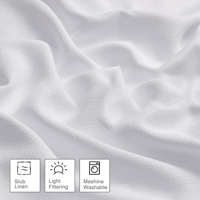 OWENIE Bob 1 PCS White Valances - Image 3