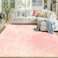 Washable Area Rugs 8'x10' Non-Slip Modern Abstract Soft by RELEANY