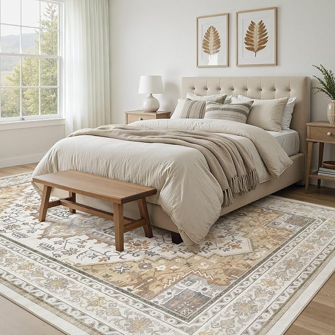 UERMEI 9x12 Area Rug for Living Room - Image 5