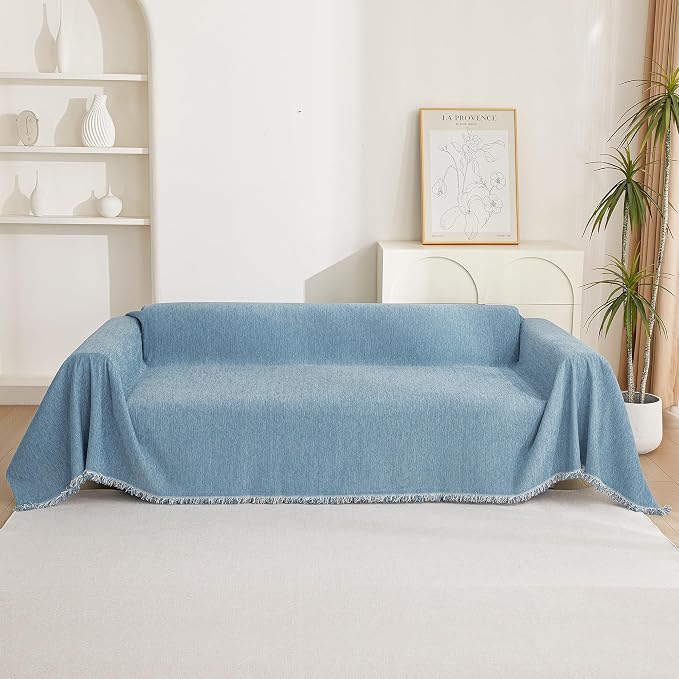 MYSKY HOME Chenille Couch Cover, Sofa Slipcover - Image 7