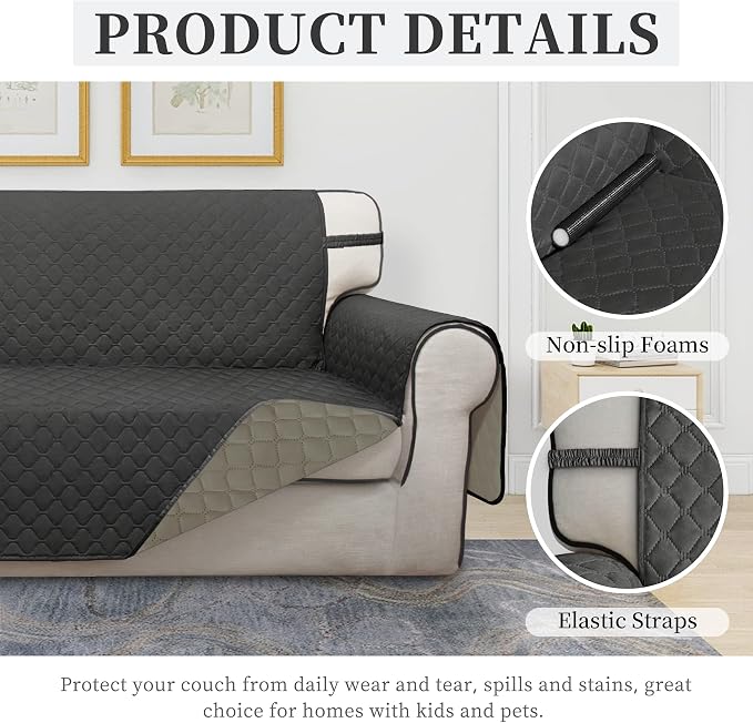 ISSUNTEX Double Protection 100% Waterproof Chair Sofa Cover - Image 5