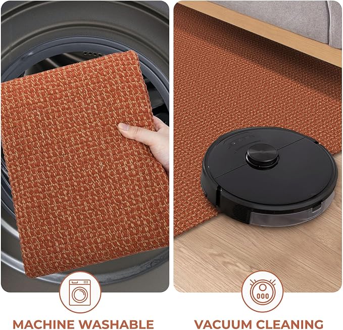 KOZYFLY Extra Long Runners for Hallways 3x14 ft Washable Kitchen Runner Non - Image 7