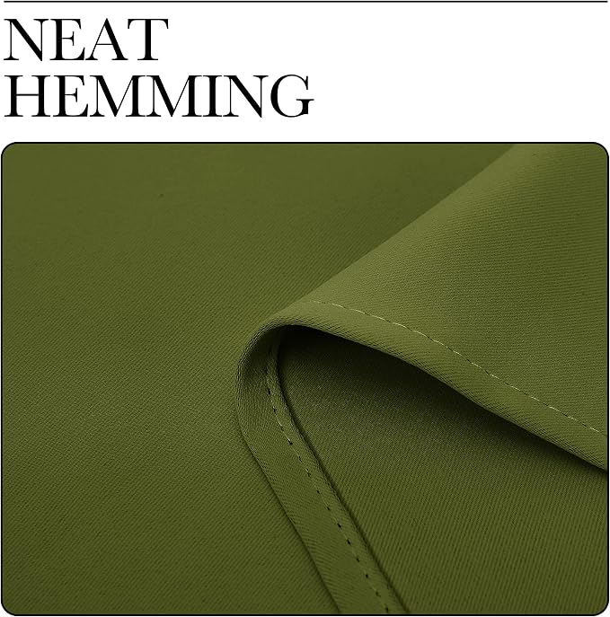 NICETOWN Bedroom Curtain Panels Blackout Draperies, Christmas Holiday Decor - Image 7