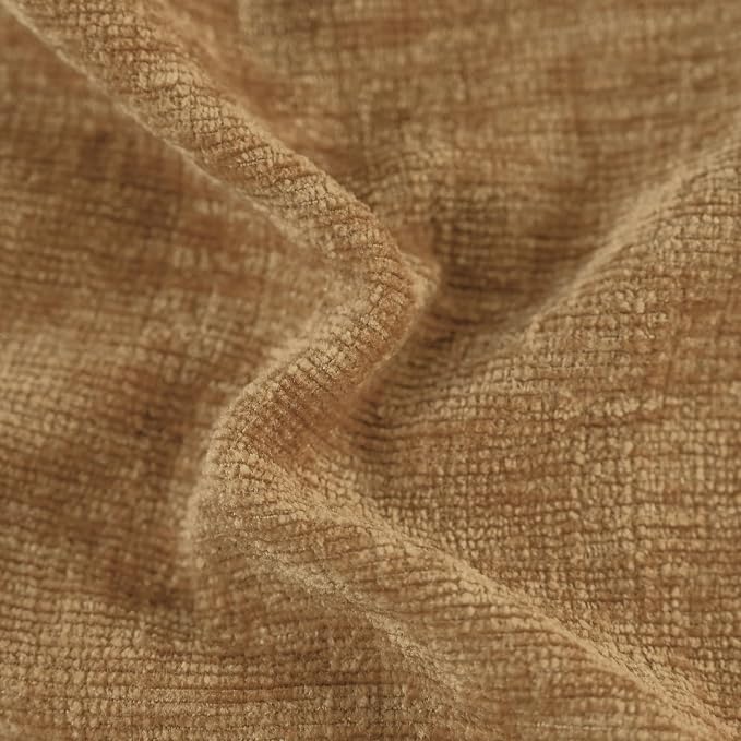 CaliTime Decorative Couch Throw Pillow Covers 20 X 12 Inches Apricot Brown | - Image 2