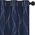 Deconovo Short Kitchen Curtains, Thermal Insulated Soundproof Drapes by Deconovo