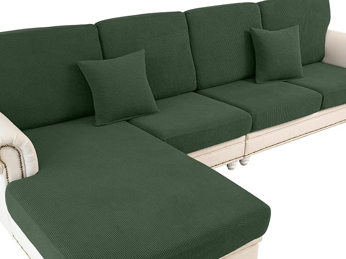 Couch Cushion Cover Seat Cushion Cover Stretch Armchair Cover Separate by LA+MEACK