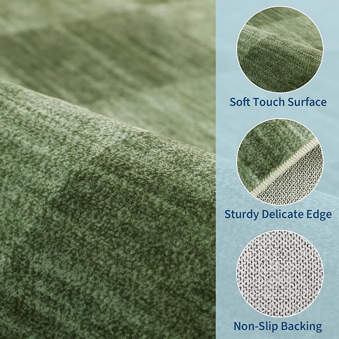 GarveeHome Checkered Rug 3x5 Area Rugs - Image 5