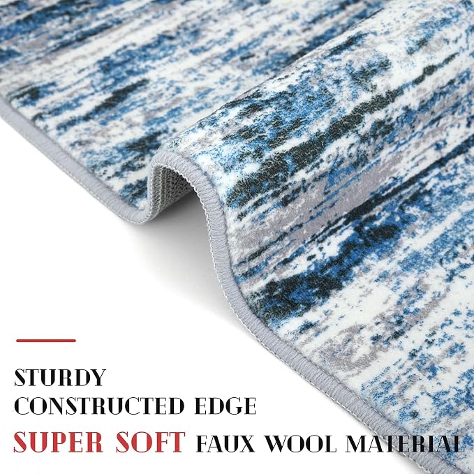 Lansny Modern Abstract Runner Rug 2.6x16 - Image 5