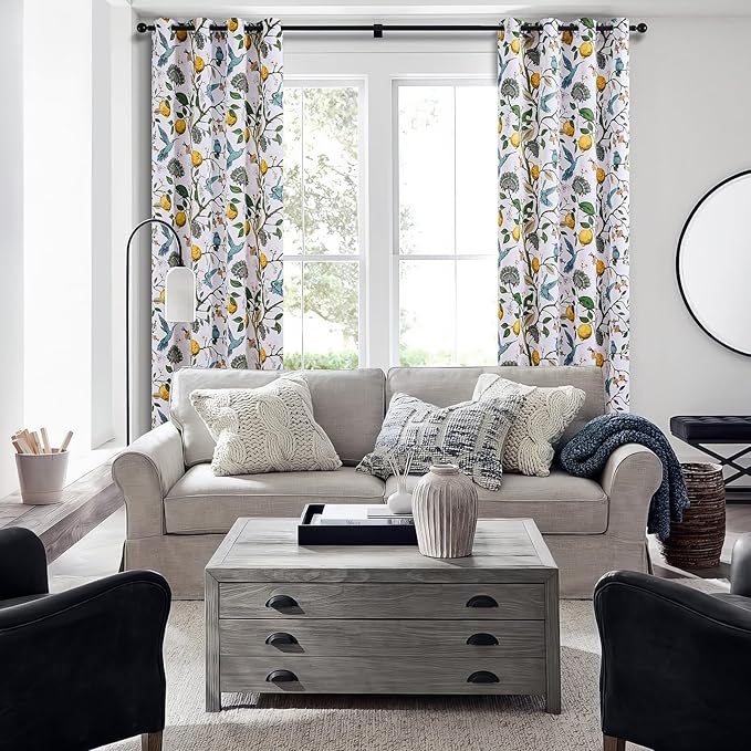 Topfinel 102 Inches Long White Luxury Curtains - Image 6