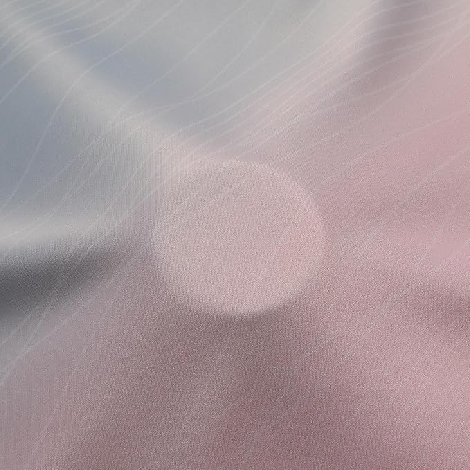 Estelar Textiler Pink and Grey Blackout Curtains 108 Inches Long, Thermal - Image 8
