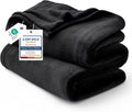 Bedsure GentleSoft Fleece Bed Blankets Full Size Black by Unknown