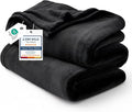 Bedsure GentleSoft Fleece Halloween Blankets King Size Black by Unknown