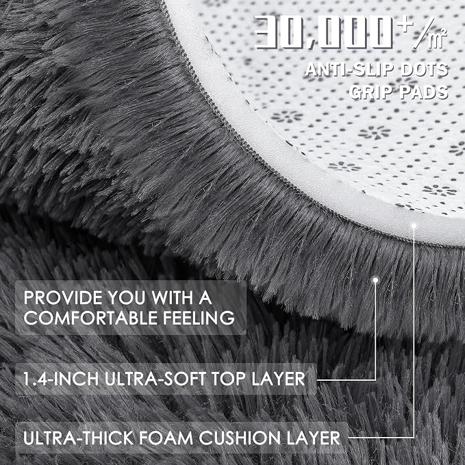 OLANLY 2x11 Machine Washable Runner Rugs - Image 7