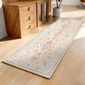 AREDO Runner Rug with Non Slip Rubber Backing, Washable Soft Floor Carpet by AREDO