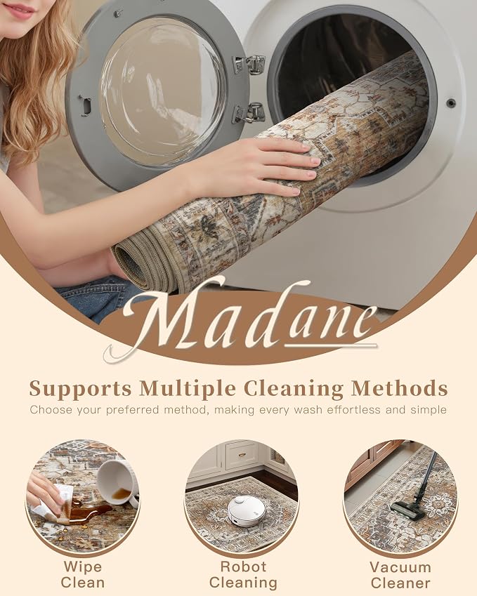 Madane Kitchen Runner Rug 2x7 - Image 8