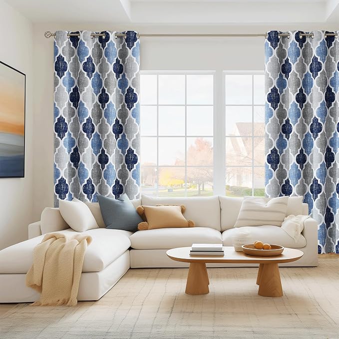 Beauoop 100% Blackout Curtains 90 Inches Long 2 Panels - Image 6