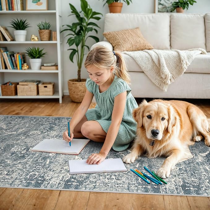 2'6"x16' Washable Hallway Runner Rug - Image 3