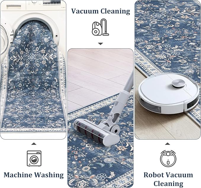 Yamaziot 2x3 Washable Entryway Rug Non Slip Indoor Door Mat, Stain Resistant - Image 5