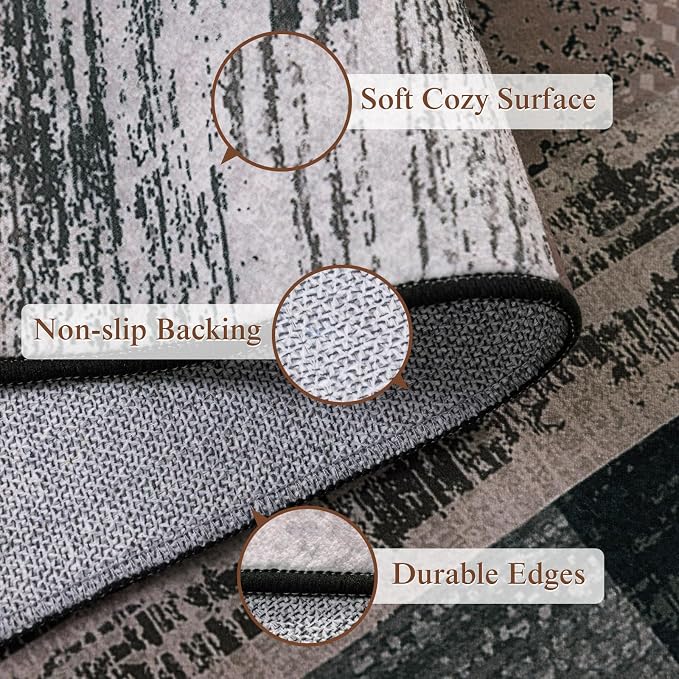 2x3 Washable Entryway Rug, Non-Slip Indoor Door Mat - Image 7