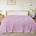 Exclusivo Mezcla Striped Twin Size Fleece Blanket by ExclusivoMezcla