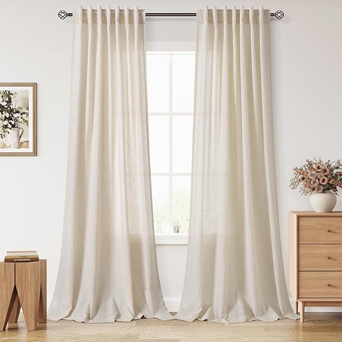 Nanspring 108 Inch Long Curtains by Nanspring
