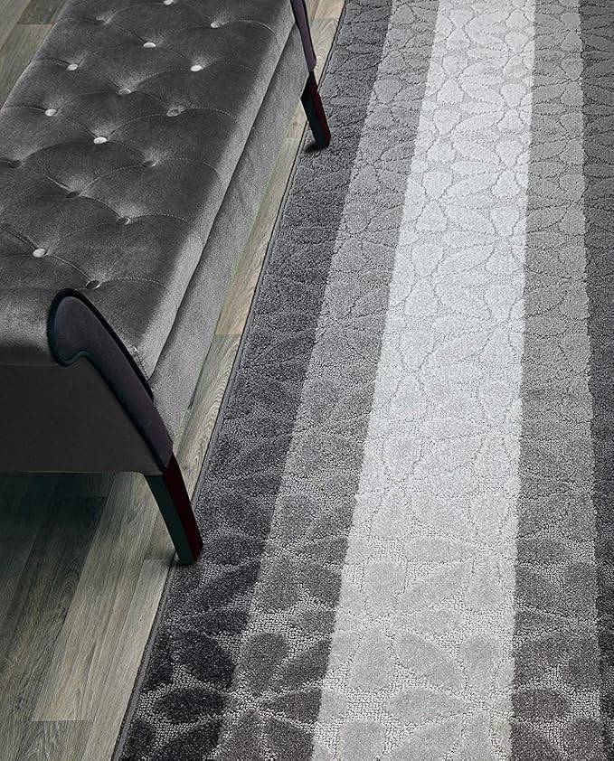 20 Ft Gray Extra Long Hallway Runner Rug, Non Slip Washable, Pet Friendly | by ORFAHOME