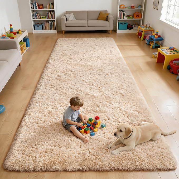 OLANLY 6x10 Machine Washable Large Area Rugs by OLANLY